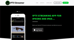 Desktop Screenshot of iptvstreamer.com